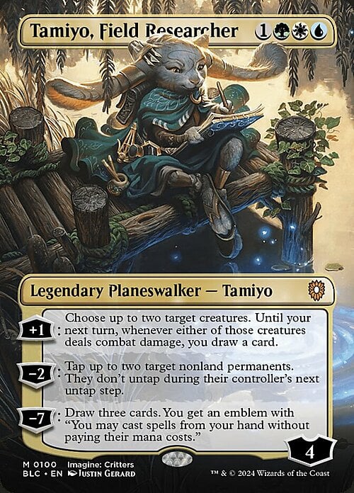 Tamiyo, Field Researcher Card Front