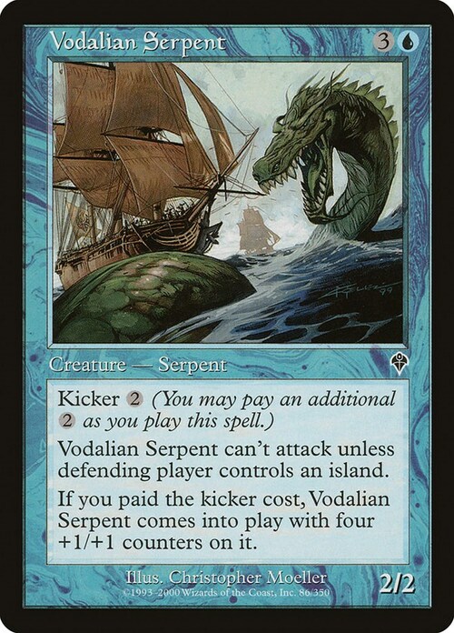 Vodalian Serpent Card Front