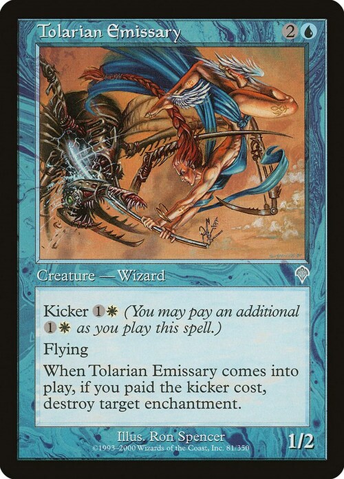 Tolarian Emissary Card Front