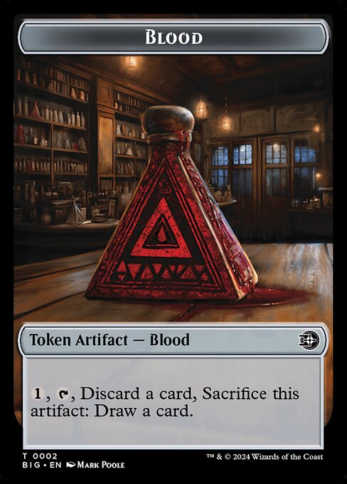 Blood // Plot Outlaws of Thunder Junction Collectors | Magic | CardTrader