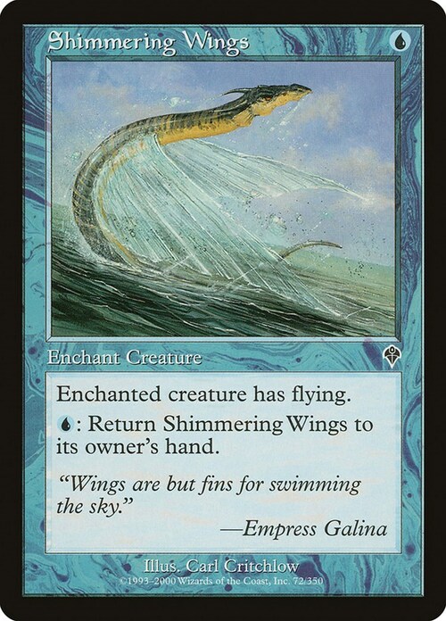 Shimmering Wings Card Front