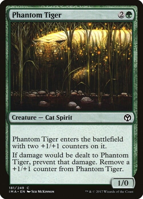 Phantom Tiger Card Front