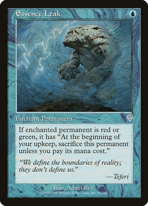 Essence Leak Card Front