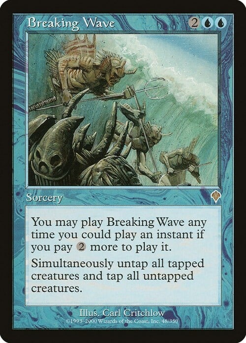 Breaking Wave Card Front