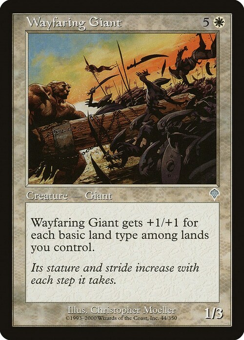 Wayfaring Giant Card Front