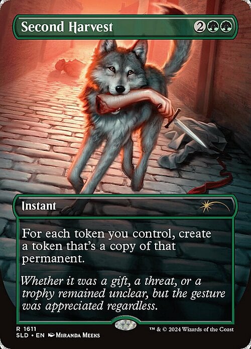 Second Harvest Card Front