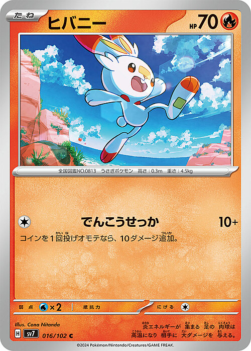Scorbunny Card Front