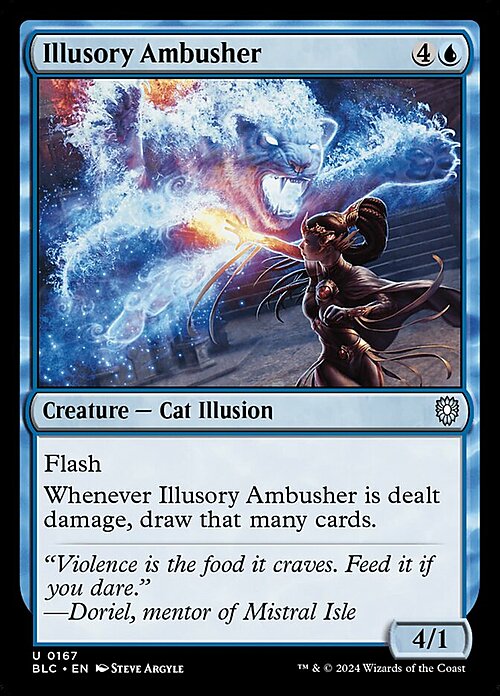 Illusory Ambusher Card Front