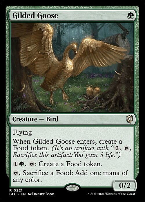 Gilded Goose Card Front