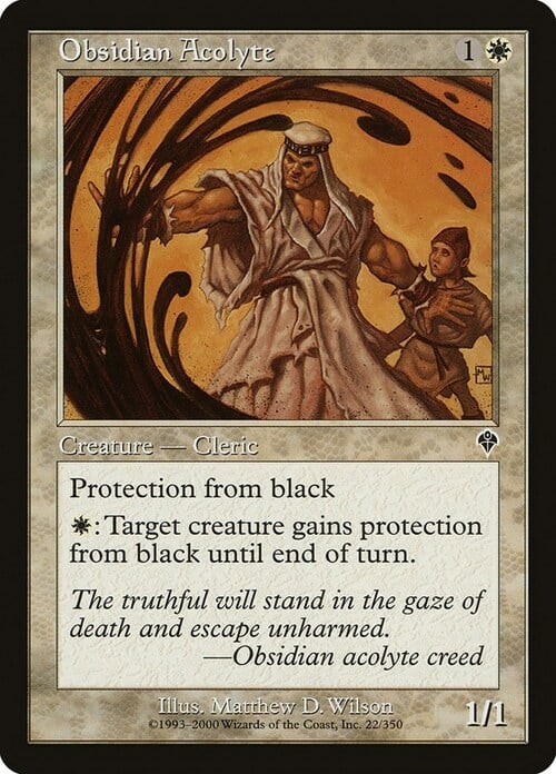 Obsidian Acolyte Card Front