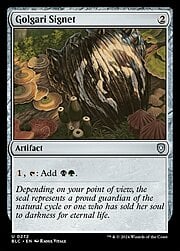 Golgari Signet 272
