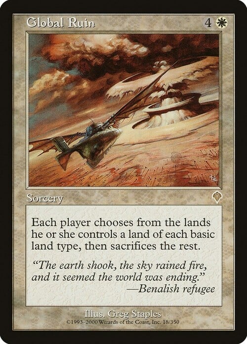 Global Ruin Card Front