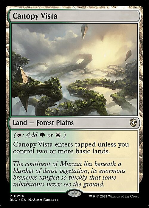 Canopy Vista Card Front