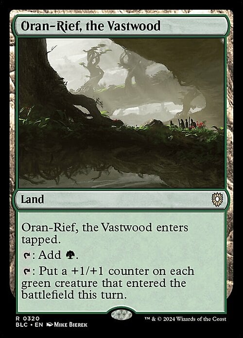 Oran-Rief, the Vastwood Card Front