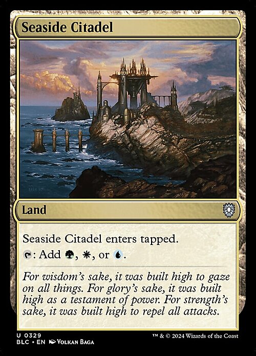 Seaside Citadel Card Front