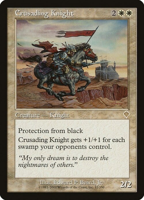 Cavaliere Crociato Card Front