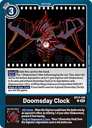 Doomsday Clock BT17-100