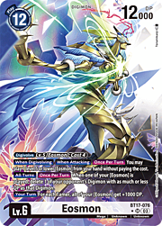 Eosmon · Alternate Art BT17-076a