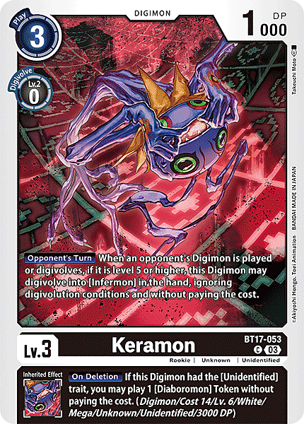 Keramon Card Front
