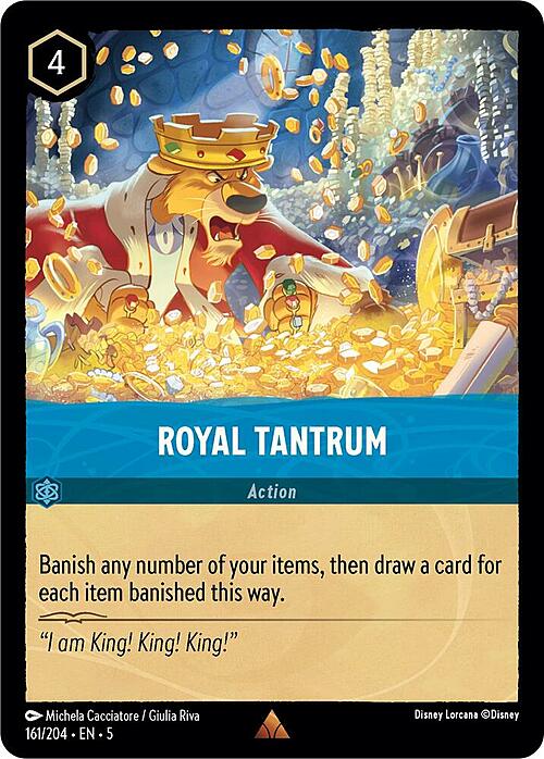 Royal Tantrum Card Front
