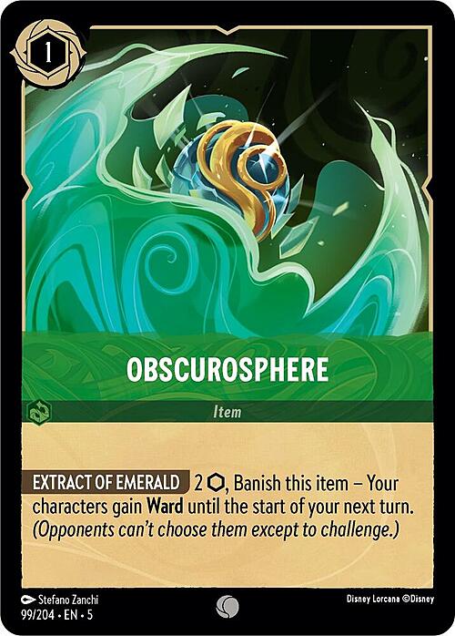 Obscurosphere Card Front