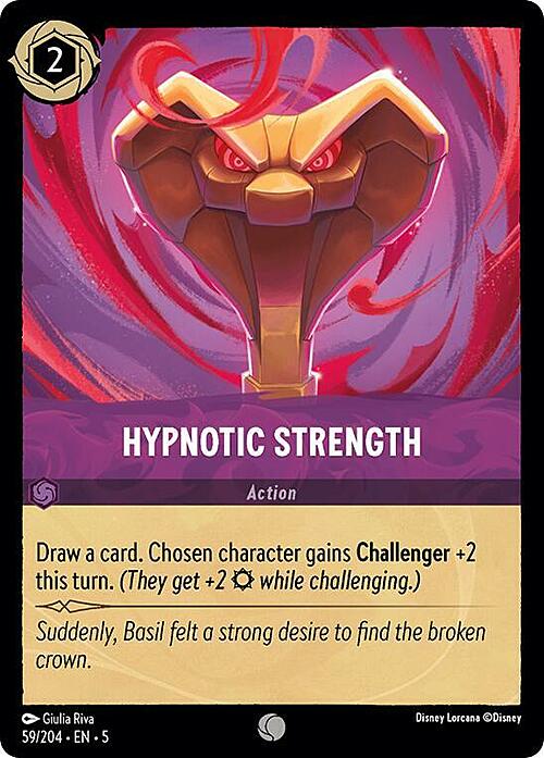 Hypnotic Strength Card Front