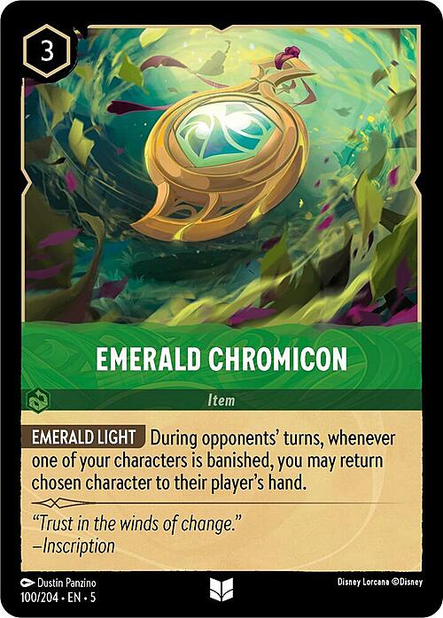 Emerald Chromicon Card Front
