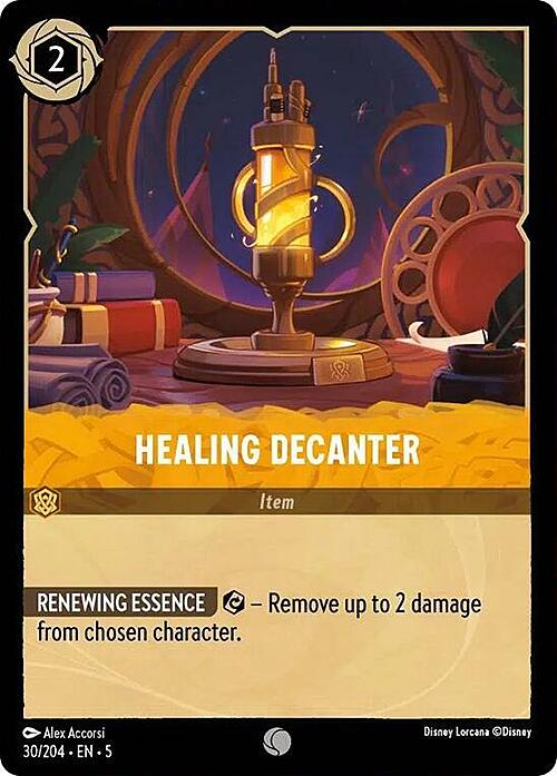 Healing Decanter Card Front