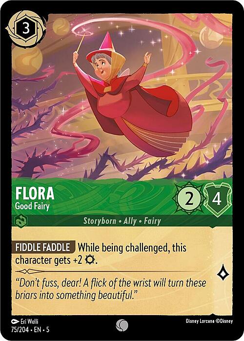 Flora - Good Fairy Card Front
