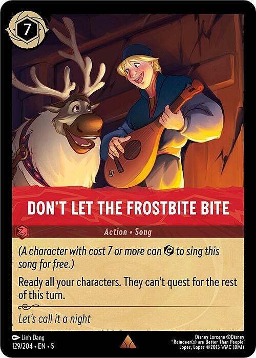 Don't Let the Frostbite Bite Card Front