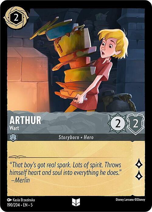 Arthur - Wart Card Front