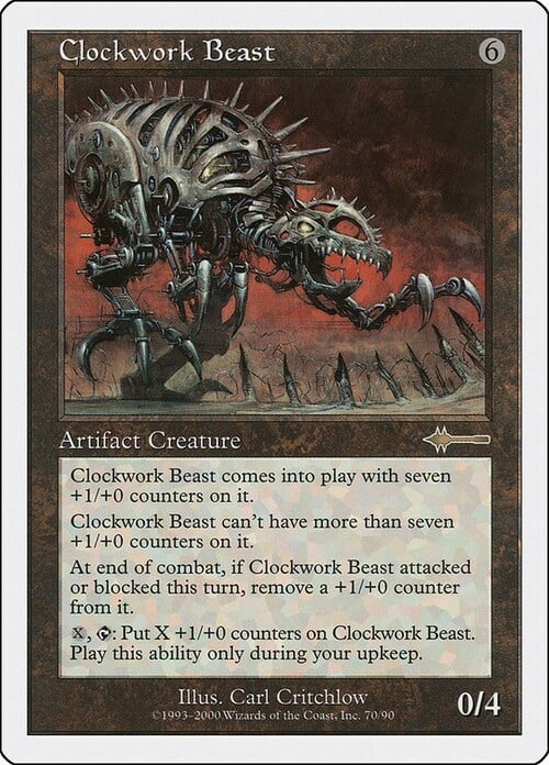 Clockwork Beast Card Front