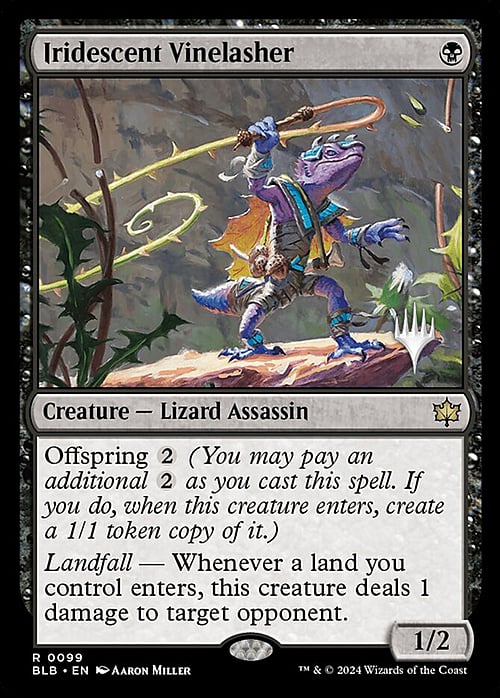 Iridescent Vinelasher Card Front