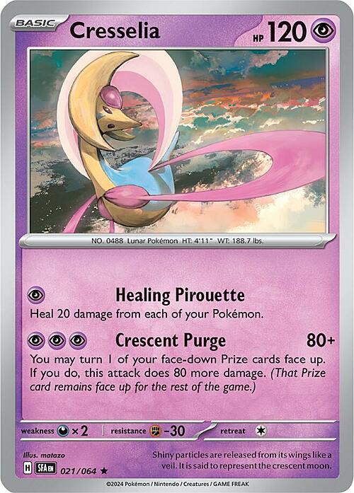 Cresselia Card Front