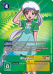 Rhythm · Alternate Art BT17-089a