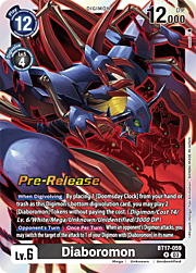 Diaboromon · Pre-Release Stamped BT17-059