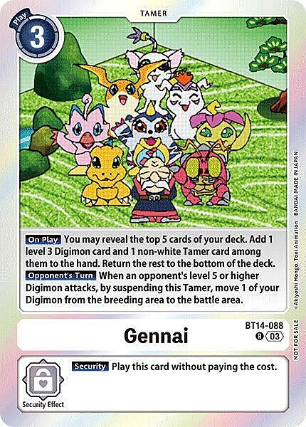 Gennai Card Front