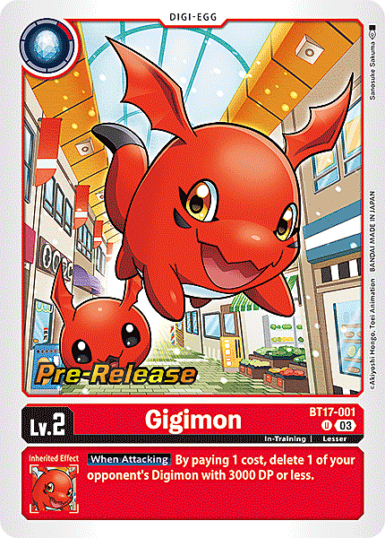 Gigimon Card Front