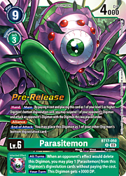 Parasitemon · Pre-Release Stamped BT17-050