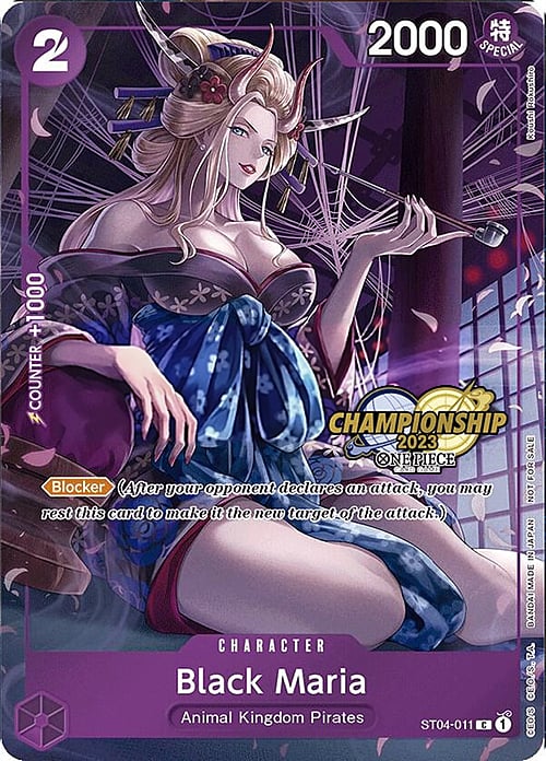 Black Maria Card Front