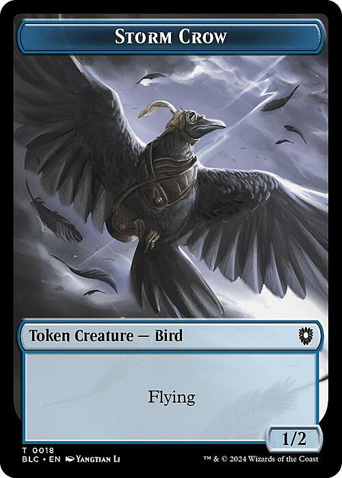 Storm Crow // Frog Lizard Card Front