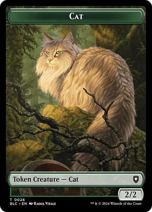 Cat // Treasure Card Front