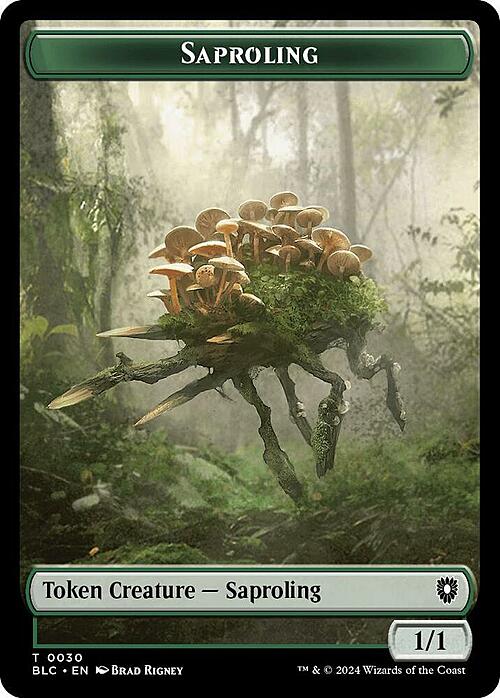 Saproling // Treasure Card Front