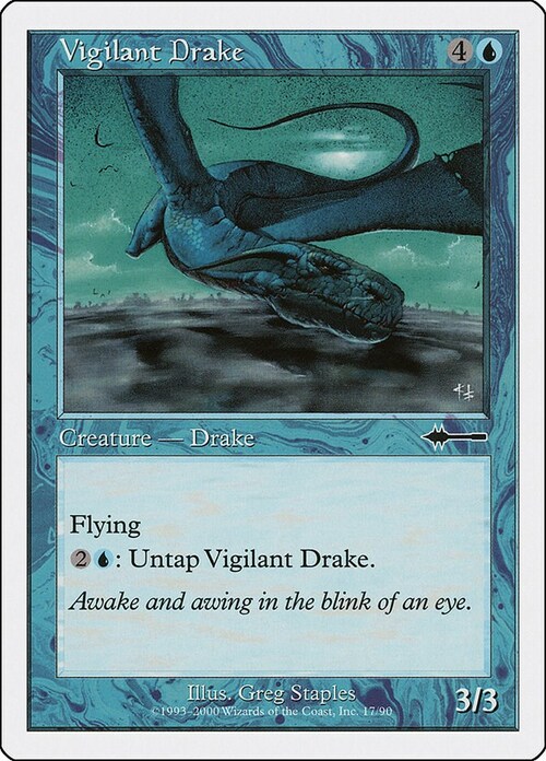 Vigilant Drake Card Front
