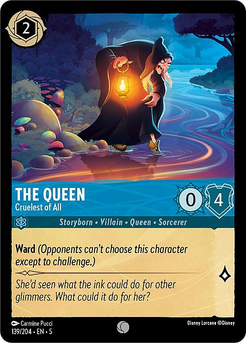 The Queen - Cruelest of All Card Front