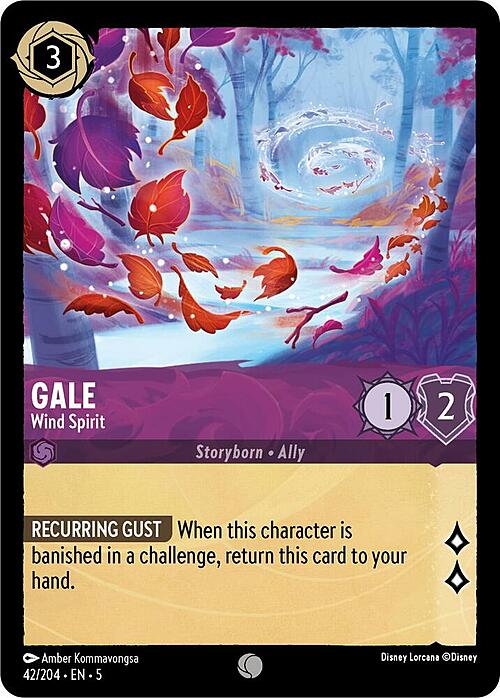 Gale - Wind Spirit Card Front