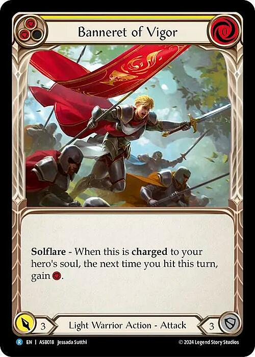 Banneret of Vigor Card Front