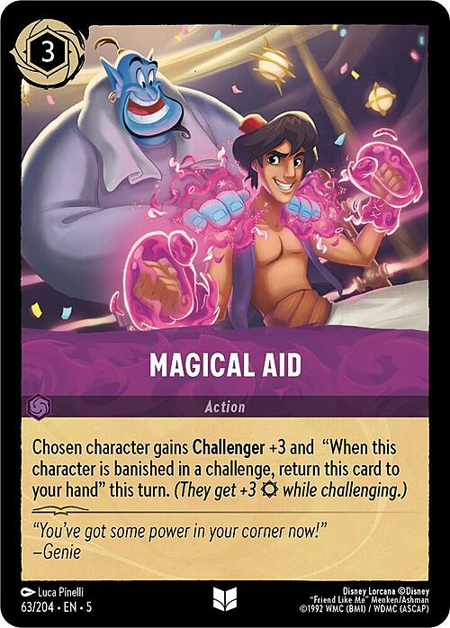 Magical Aid Card Front