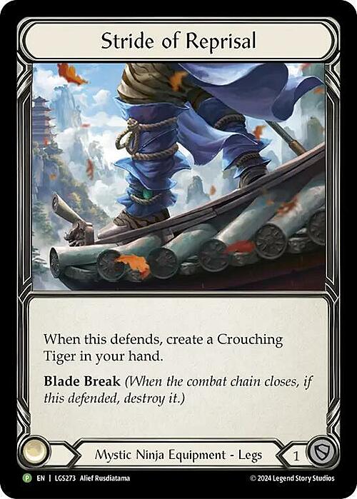 Stride of Reprisal Card Front