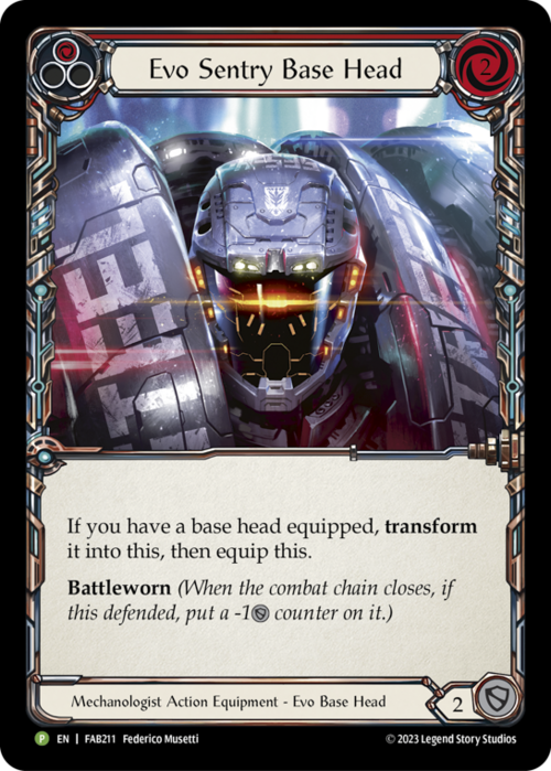 Testa Base Sentinella Evo Card Front